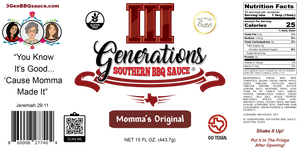 Momma's Original Southern BBQ Sauce