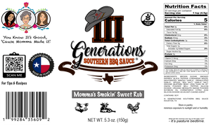 MOMMA'S SMOKIN' SWEET RUB