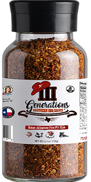 Texas Jalapeno Fire Pit Rub
